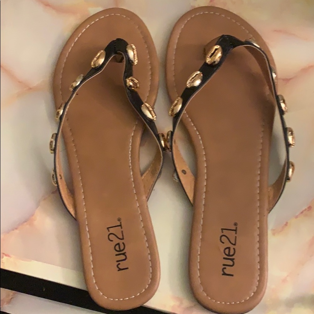 shell sandals